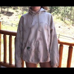 Tie dye sweatshirt- premium patched hoodie